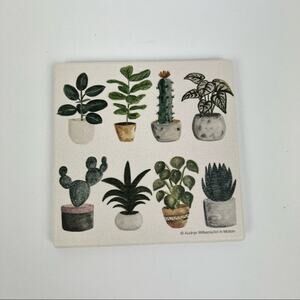 Thirstystone Potted Plants Cork Bottom Coaster - NWT